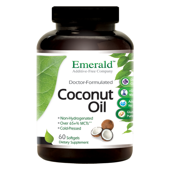 Emerald Coconut Oil (60) Bottle