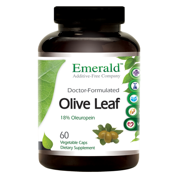 Emerald Olive Leaf (60) Bottle