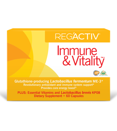 Reg'Activ Immune & Vitality Box Front