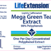 Life Extension Green Tea Extract Label