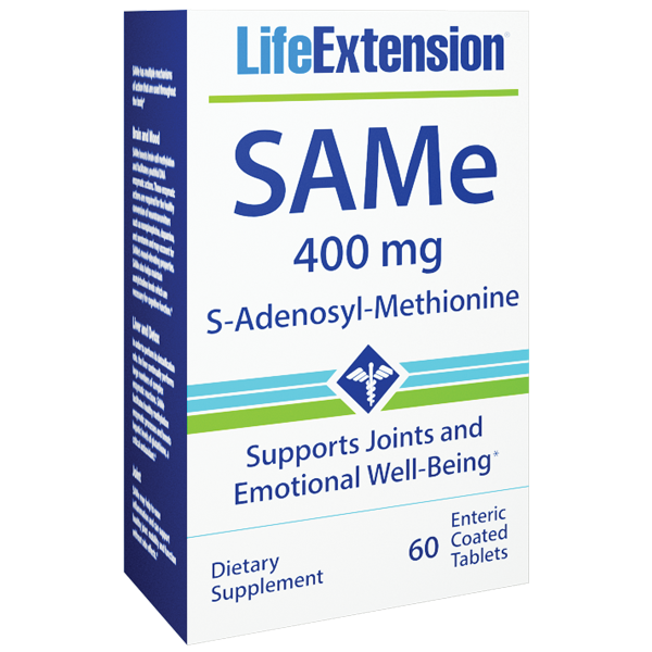 Life Extension SAMe 60 Box