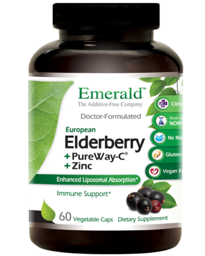 Emerald Elderberry Bottle