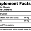 Natural Stacks Smart Caffeine Supp Facts